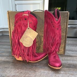 Liberty Black Tall Vegas Fringe - Bordeaux